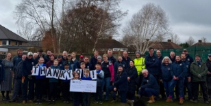 YORK RACECOURSE TEAM LEND COMMUNITY PARTNER A HELPING HAND